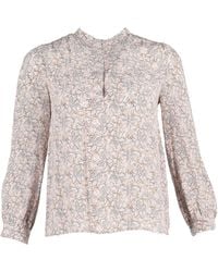 Vanessa Bruno - Floral Print Blouse - Lyst