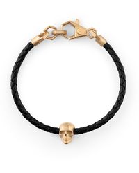 Philipp Plein - Linked Leather Bracelet - Lyst