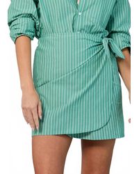 Mamene - Repeat Wrap Tennis Skirt - Lyst