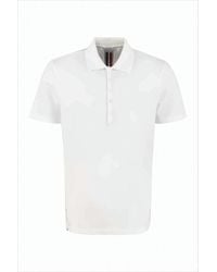 Thom Browne - Short-Sleeve Polo Shirt With Vertical Stripe Detail - Lyst