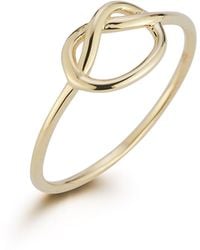 Ember Fine Jewelry - Love Knot Ring - Lyst