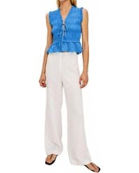 Rails - Martine Peplum Top - Lyst