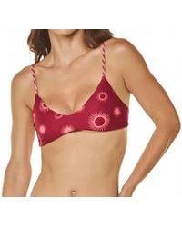 Dulzamara - Maragogi Sporty Bikini Top With Decorative Straps - Lyst