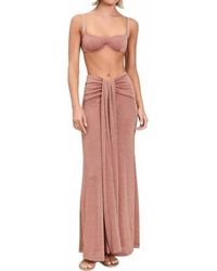 Devon Windsor - Dottie Sarong-Style Maxi Skirt - Lyst