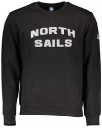North Sails - Black Cotton Sweater - Lyst