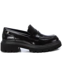Xti - Leather Moccasins - Lyst