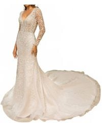 Kitty Chen Couture - Allison Fit And Flare Gown - Lyst