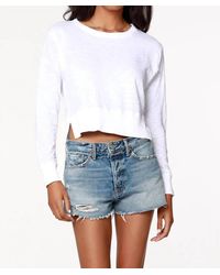 Bobi - Split Hem Long Sleeve - Lyst