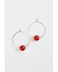 Vermeer Studio - Audrey Hoop Earrings - Lyst