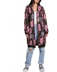 Saltwater Luxe - Emer Long Open Floral Sweater - Lyst