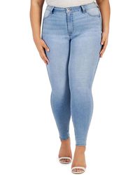Celebrity Pink - Plus High Rise Stretch Skinny Jeans - Lyst