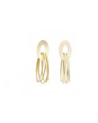 Avenue Chic - Multi Oval Stud Earrings - Lyst