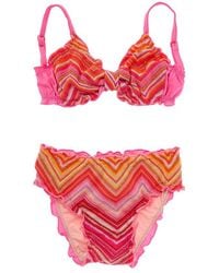 PQ Swim - Lettuce Edge 2Pc Bikini Set - Lyst