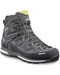 Meindl - Mid-Height Hiking Boot With Textured Upper - Lyst