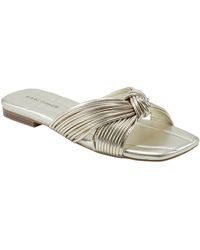 Marc Fisher - Laury Slip On Strappy Slide Sandals - Lyst