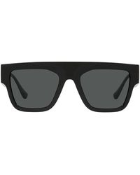 Versace - Ve 4430u Gb1/87 Rectangle Sunglasses - Lyst