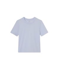 FRAME - Baby Round Neck Short Sleeve Top - Lyst
