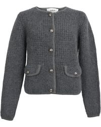 Ba&sh - Harry Pocket Button-Down Cardigan - Lyst