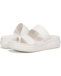 Naturalizer - Drift 2 Sandals Uswhite Leather Toe Loop Slide Hawk2702 - Lyst