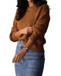 The Normal Brand - Colette Chunky Cotton Knit Sweater - Lyst
