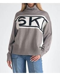 Elan - Ski Turtleneck Cotton Sweater - Lyst