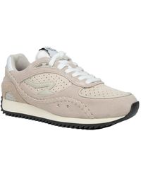 Rag & Bone - Rb Drift Runner Suede Sneakers, Pebble - Lyst