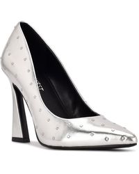 Nine West - Trial 3 Faux Leather Slip On Pumps - Lyst