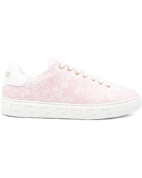 Versace - Greek Key Baroque Sneakers - Lyst