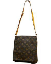 LOUIS VUITTON Monogram Perforated Musette Orange 1156888