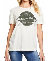 Chaser Brand - Mickey Mouse & Minnie Mouse Recycled Vintage Tee - Lyst