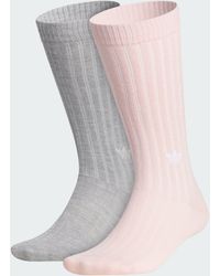 adidas - Originals Trefoil 2-Pack Otc Socks - Lyst