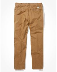 American Eagle Outfitters - Ae Flex Relaxed Straight Khaki Pant - Lyst