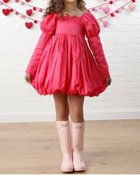 Ooh La - Girls Simone Bubble Sleeve Skirt Dress - Lyst