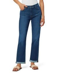 Hudson Jeans - Blair High Rise Straight Leg Cropped Jeans - Lyst