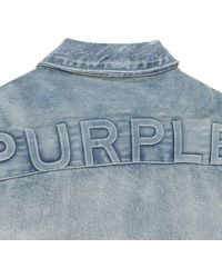 Purple Brand - Padded Denim Jackets - Lyst