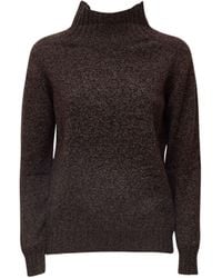 Zanone - Mock-Neck Textured Knit Sweater - Lyst