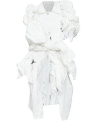 Comme des Garçons - Comme Des Garcons Cotton Asymmetric Knotted Bundle Vest Jacket - Lyst