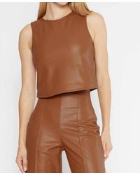 Ripley Rader - Vegan Leather Tank Top - Lyst
