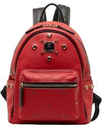 MCM - Visetos Canvas Backpack Bag (pre-owned) - Lyst