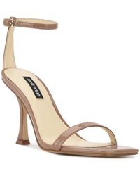 Nine West - Yess 3 Patent Square Toe Pumps - Lyst