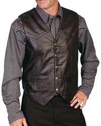 Scully - Lambskin Vest - Lyst