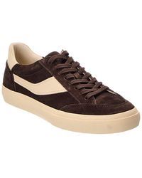Vince - Frances Suede & Leather Sneaker - Lyst