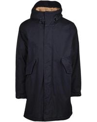 Aspesi - Luxury Parka With Plush Lining And Functional Design - Lyst