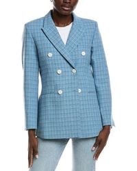 Sandro - Woven Suit Blazer - Lyst