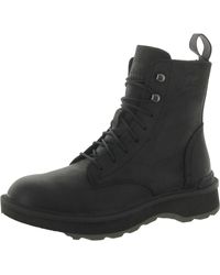 Sorel - Leather Lace-Up Booties - Lyst