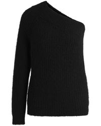 HUGO - One-Shoulder Regular-Fit Sweater With Knitted Structure - Lyst