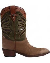 Sam Edelman - Rylin Slip On Western Boots - Lyst