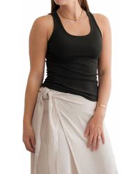 Tentree - Dove Scoop Neck Tank Top - Lyst