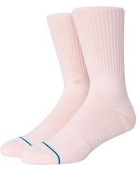 Stance - Icon Classic Crew Light Socks M311D14Ico-Pnk - Lyst