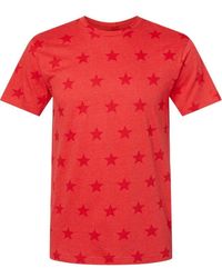 Code Five - Star Print Tee - Lyst
